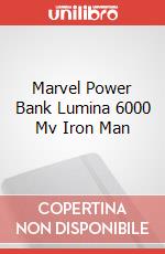 Marvel Power Bank Lumina 6000 Mv Iron Man articolo cartoleria