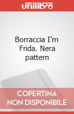 Borraccia I'm Frida. Nera pattern art vari a
