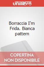 Borraccia I'm Frida. Bianca pattern art vari a