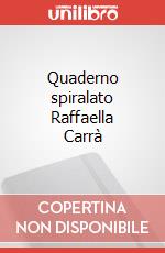 Quaderno spiralato Raffaella Carrà art vari a