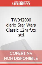 TW942000 diario Star Wars Classic 12m f.to std articolo cartoleria