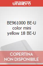 BE961000 BE-U color mini yellow 18 BE-U articolo cartoleria