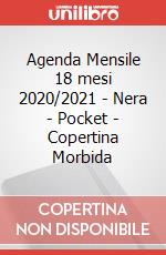 Agenda Mensile 18 mesi 2020/2021 - Nera - Pocket - Copertina Morbida articolo cartoleria di Moleskine