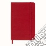12 months, daily. Pocket, hard cover, scarlet red articolo cartoleria