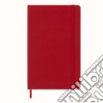 12 months, daily. Large, hard cover, scarlet red articolo cartoleria