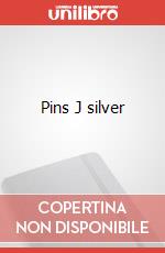 Pins J silver articolo cartoleria