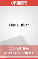Pins L silver articolo cartoleria