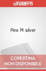 Pins M silver articolo cartoleria