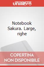Notebook Sakura. Large, righe articolo cartoleria
