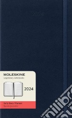 Agenda Giornaliera 2024 | Large | 12 mesi | Copertina Rigida Blu Zaffiro articolo cartoleria di Moleskine