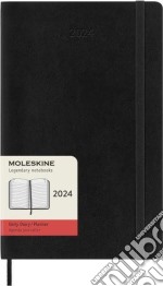 Agenda Giornaliera 2024 | Large | 12 mesi | Copertina Morbida Nera articolo cartoleria di Moleskine