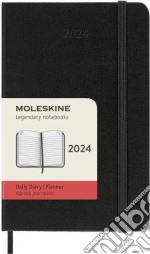 Agenda Giornaliera 2024 | Pocket | 12 mesi | Copertina Rigida Nera articolo cartoleria di Moleskine