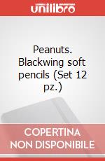 Peanuts. Blackwing soft pencils (Set 12 pz.) art vari a