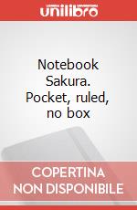 Notebook Sakura. Pocket, ruled, no box art vari a