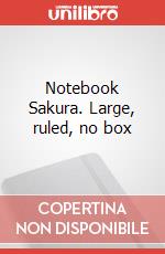 Notebook Sakura. Large, ruled, no box art vari a