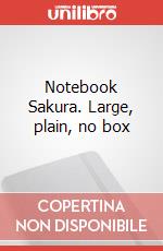 Notebook Sakura. Large, plain, no box art vari a