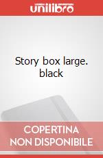 Story box large. black articolo cartoleria