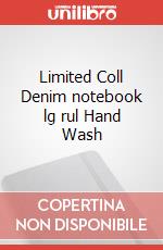 Limited Coll Denim notebook lg rul Hand Wash articolo cartoleria