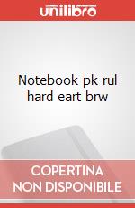 Notebook pk rul hard eart brw articolo cartoleria