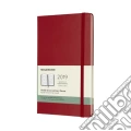 Agenda Settimanale Orizzontale | Rosso | Large | Copertina Rigida art vari a