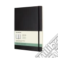 Agenda Settimanale 12 mesi | Nero | XLarge | Copertina Morbida art vari a