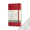 Agenda Settimanale 12 mesi | Rosso | Pocket | Copertina Morbida art vari a