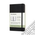 Agenda Settimanale Orizzontale | Nero | Pocket | Copertina Morbida art vari a