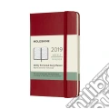 Agenda Settimanale Orizzontale | Rosso | Pocket | Copertina Morbida art vari a