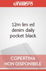 12m lim ed denim daily pocket black articolo cartoleria