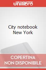 City notebook New York articolo cartoleria