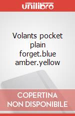 Volants pocket plain forget.blue amber.yellow articolo cartoleria