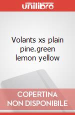 Volants xs plain pine.green lemon yellow articolo cartoleria