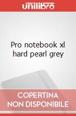 Pro notebook xl hard pearl grey articolo cartoleria