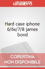 Hard case iphone 6/6s/7/8 james bond articolo cartoleria