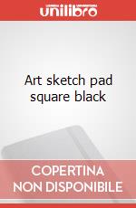 Art sketch pad square black articolo cartoleria