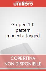 Go pen 1.0 pattern magenta tagged articolo cartoleria