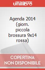 Agenda 2014 (giorn. piccola brossura 9x14 rossa) art vari a