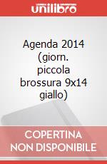 Agenda 2014 (giorn. piccola brossura 9x14 giallo) art vari a