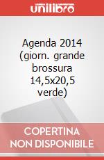 Agenda 2014 (giorn. grande brossura 14,5x20,5 verde) art vari a