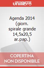 Agenda 2014 (giorn. spirale grande 14,5x20,5 ar.pap.) art vari a