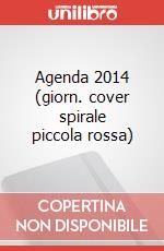 Agenda 2014 (giorn. cover spirale piccola rossa) art vari a