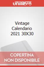 Vintage Calendario 2021 30X30 articolo cartoleria