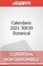 Calendario 2021 30X30 Botanical articolo cartoleria