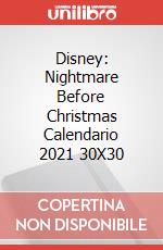 Disney: Nightmare Before Christmas Calendario 2021 30X30 articolo cartoleria