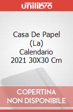 Casa De Papel (La) Calendario 2021 30X30 Cm articolo cartoleria