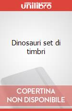 Dinosauri set di timbri articolo cartoleria