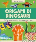 Origami di dinosauri 75 fogli decorati e un libro di istruzioni passo passo art vari a