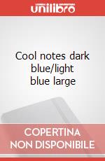 Cool notes dark blue/light blue large art vari a