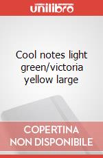 Cool notes light green/victoria yellow large art vari a