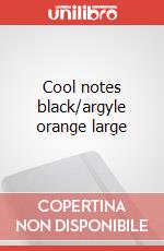 Cool notes black/argyle orange large art vari a